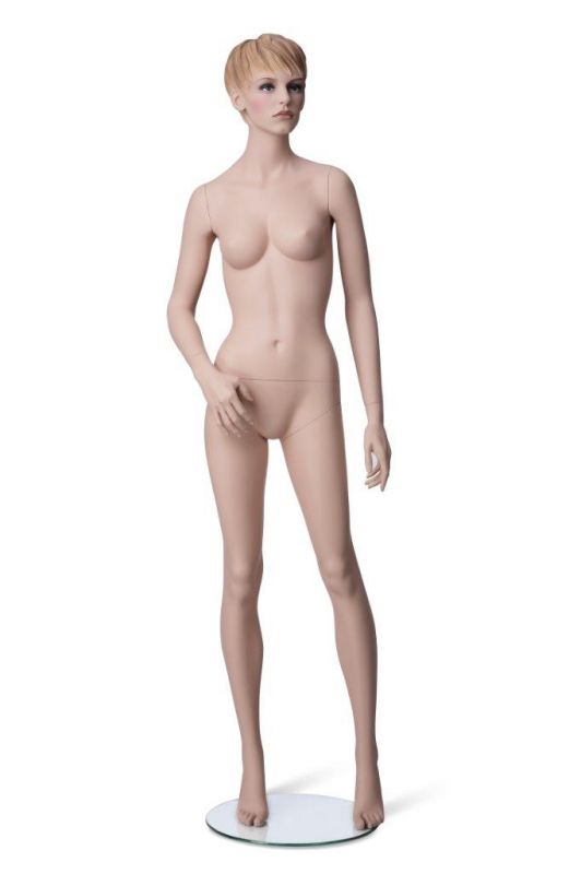 Dámská figurína Adela tělová, postoj 5, prolisované vlasy