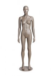 Dámská figurína Coy, figurína s lesklými rty, pozice C1109, barva RAL 7006