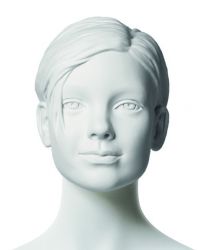 Q-Kids dětská figurína Cher 10 roků, postoj 1, prolisované vlasy, bílá