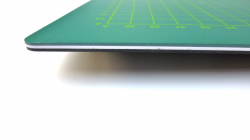 Řezací podložka 60x45 cm, zeleno/černá, oboustranná, tloušťka 3 mm