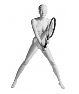 Athletix sportovní figurína, posice AHF-03, hlava Ava, bílá