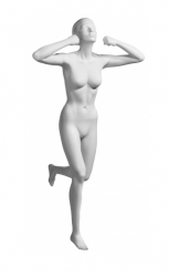 Athletix sportovní figurína, posice AHF-16, bílá
