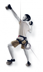 Athletix sportovní figurína, posice AHM-09, bílá