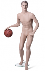 Kevin Basketball sportovní figurína, prolisované vlasy, tělová s makeup