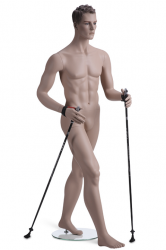 Kevin Walker sportovní figurína, prolisované vlasy, tělová s makeup