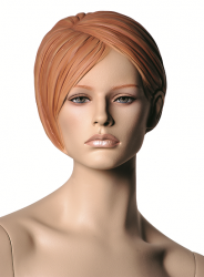 Chelsea, postoj 6, hlava Elva, Make-up "mid town", barva "ccm", hlava s prolisovanými vlasy