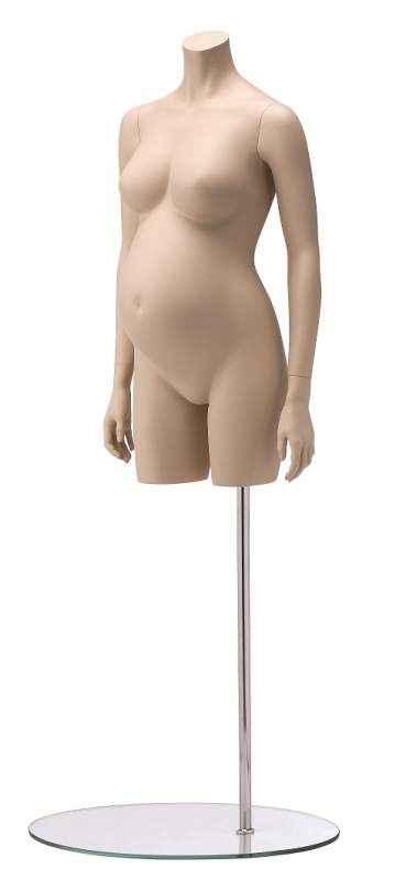 Maternity - torso bez hlavy, posice 1A, tělové