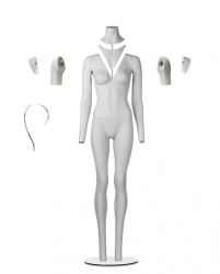 "NEW" Packshot Slim FS01 – Dámská figurína pro fotografování na e-shopy
