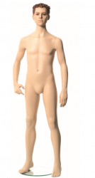 Q-Kids dětská figurína Gilbert 12 roků, postoj 2, prolisované vlasy, tělová