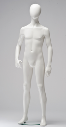 Ringo dětská figurína, 12 let, postoj 2, lesklá bílá