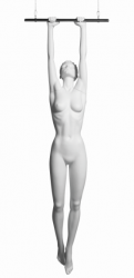 Vanessa Acrobat sportovní figurína, prolisované vlasy, bílá