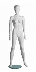 Vanessa Fitness A sportovní figurína, prolisované vlasy, bílá 