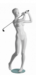 Vanessa Golfer sportovní figurína, prolisované vlasy, bílá