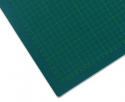 Řezací podložka 150x100 cm, zeleno/zelená, jednostranná, tloušťka 3 mm  (86200015)